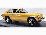 MGB GT V8 HARVEST GOLD 1973 1-18 SCALE CML107-1